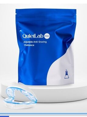 QuietLab Pro Anti-Snoring Mouthpiece - Adjustable Snoring Mouth Guard, -